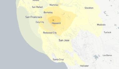 Magnitude 3.8 earthquake centered in Oakland shakes Northern California