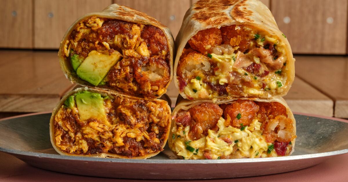 The best breakfast burritos in Los Angeles