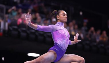 Hezly Rivera captures her second straight U.S. women's gymnastics title