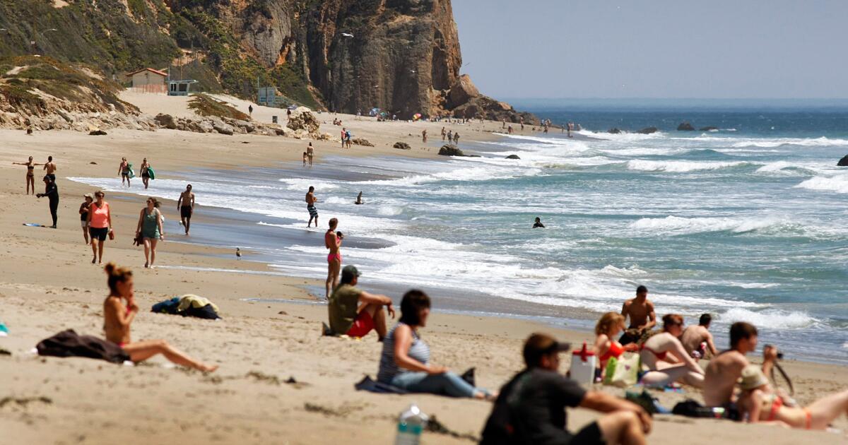 Erosion closes road, parking lot and restrooms at Point Dume Beach