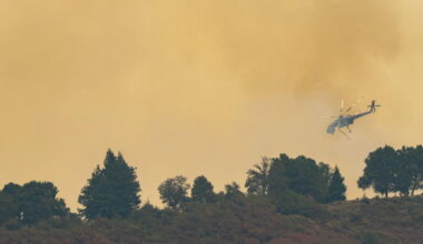 Firefighters struggling to get a handle on Timber fire as blaze surges again in Big Sur