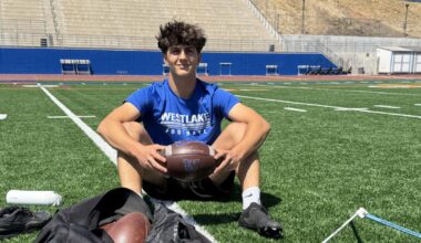 Westlake High kicker Gabriel Goroyan is ready for big moments