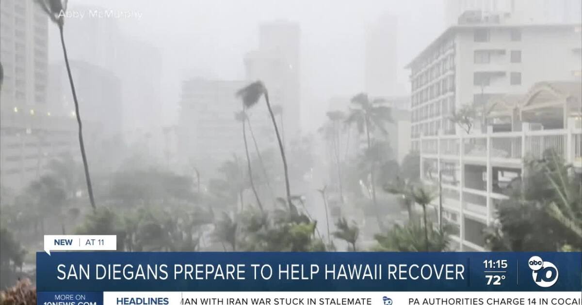 San Diego's Hawaiian community rallies to support Hurricane Lala victims