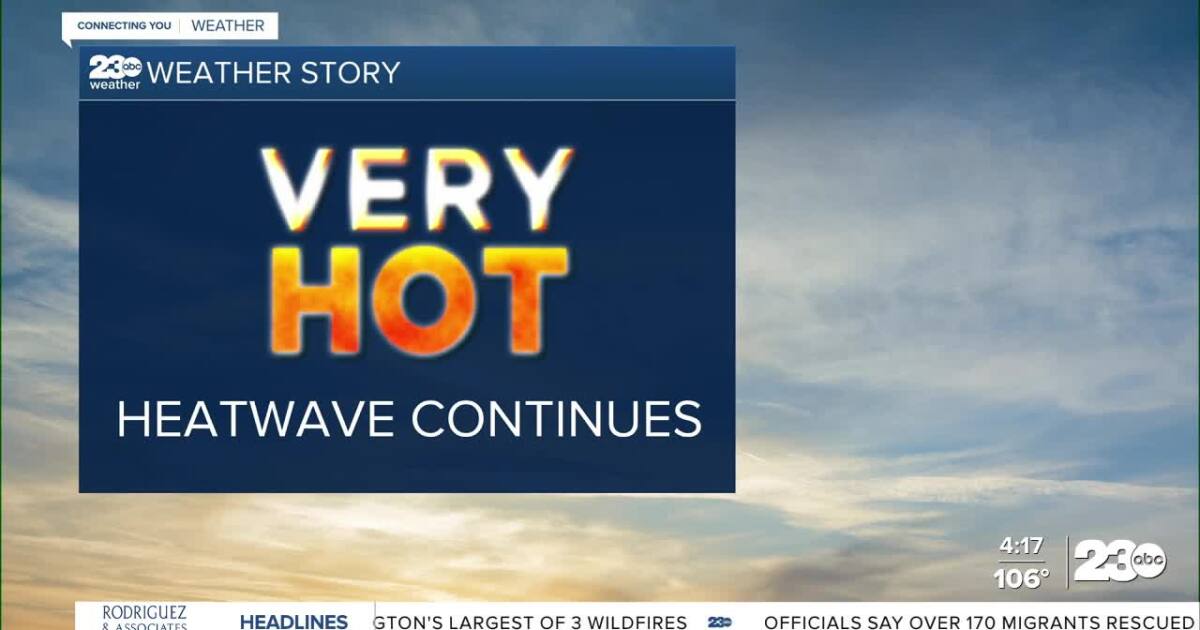 Hottest weather of the year continues