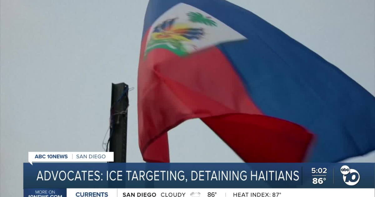 ICE detaining Haitian food delivery drivers in San Diego, advocates say