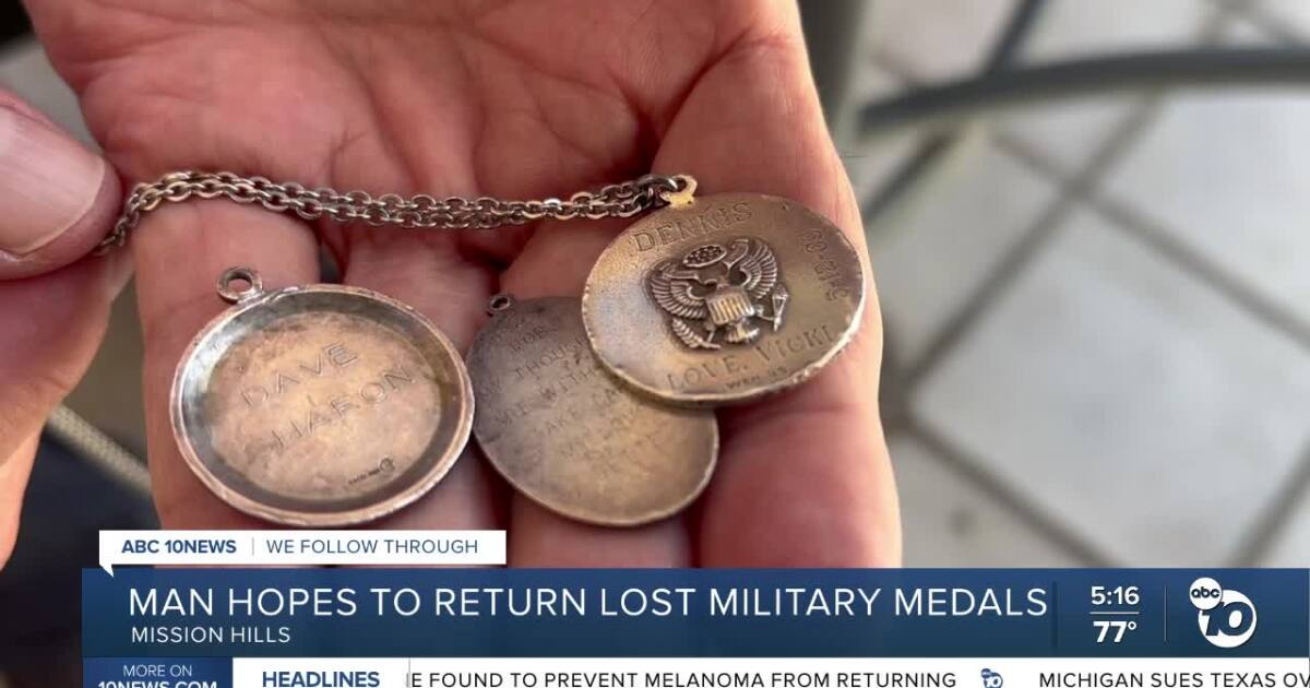 Man searches for Vietnam soldiers' families after medal find
