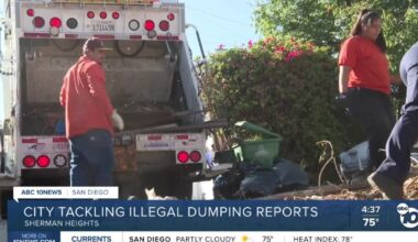 Illegal dumping plagues San Diego neighborhoods, city crews respond