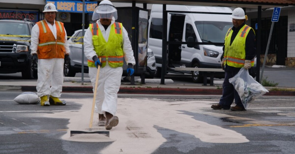 Dozens of businesses lost revenue after the East LA oil spill. Only one has been reimbursed