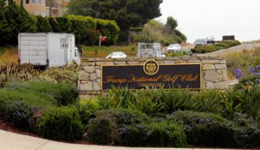Authorities arrested a man with ammo and apparently monitoring security at Trump golf course near LA