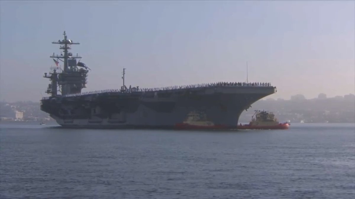 Concerning conditions reported aboard San Diego-based Navy carrier deployed in Iran war – NBC 7 San Diego