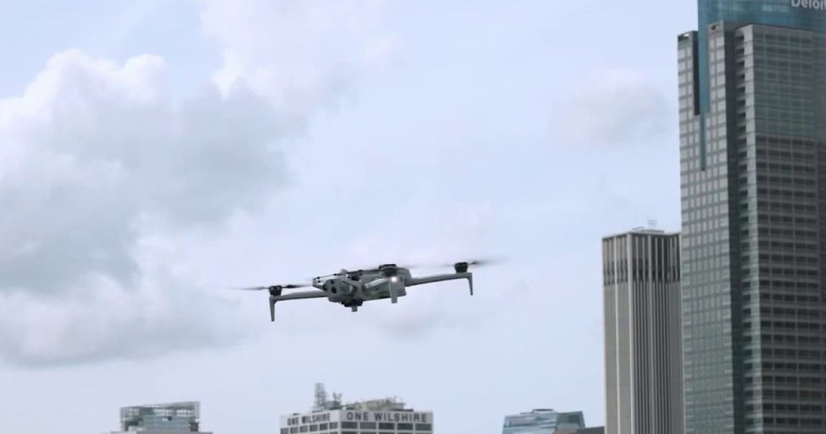 LAPD drone program assisting in pursuits, locating missing persons