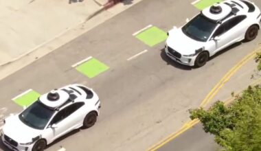 Waymo robotaxis frustrate Los Angeles residents by taking parking spaces, blocking traffic