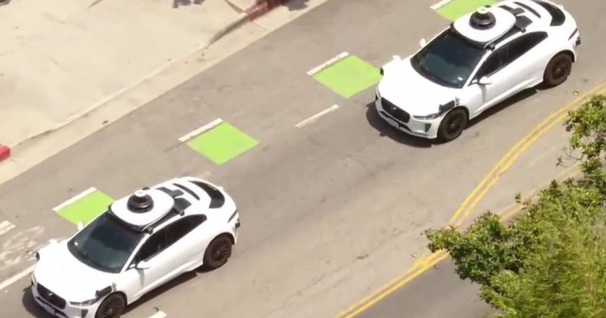 Waymo robotaxis frustrate Los Angeles residents by taking parking spaces, blocking traffic