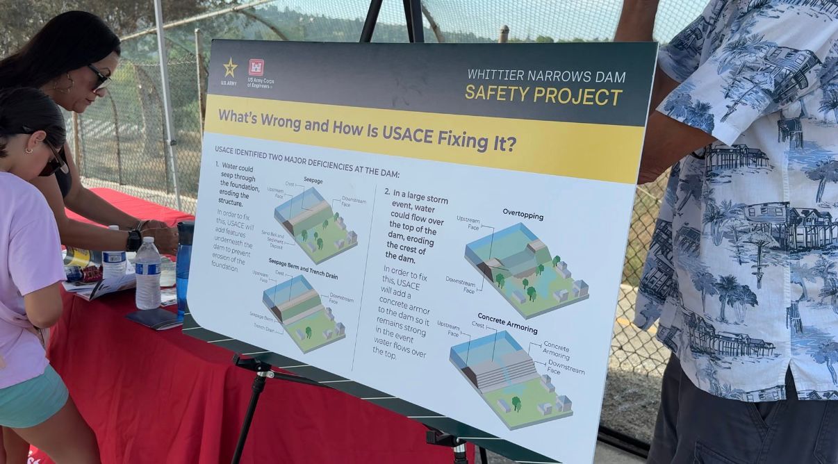 Whittier Narrows Dam project expected to begin this fall