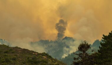 2 wildfires burn along California's scenic Big Sur coast