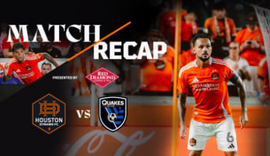 Houston Dynamo FC remain second in the West after playing the San Jose Earthquakes to a scoreless draw at Shell Energy Stadium