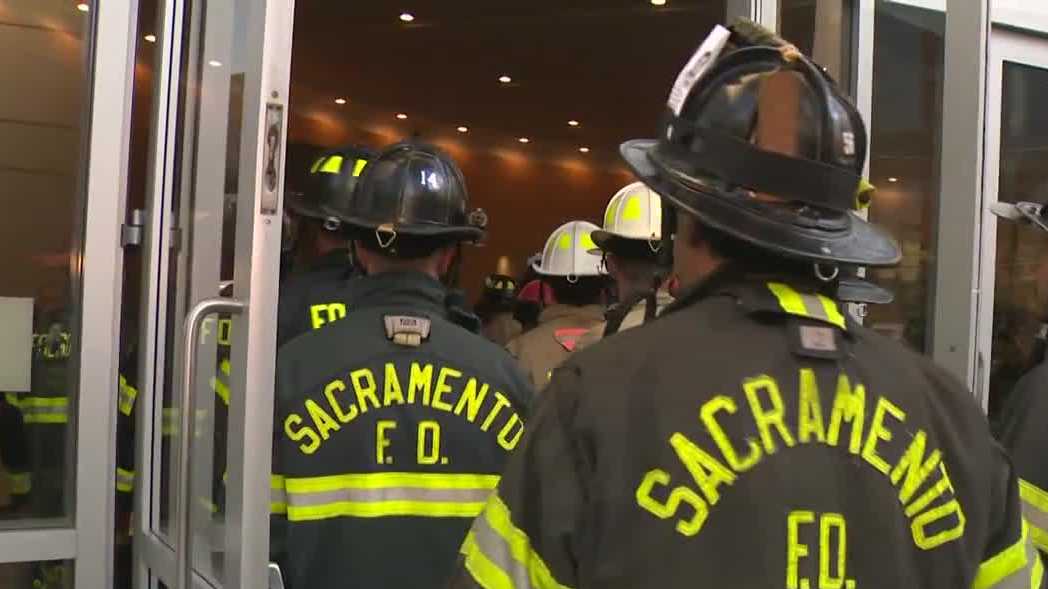 Sacramento firefighters honor 9/11 with 22-story stair climb