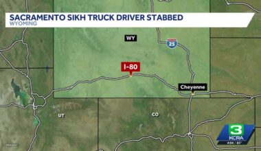 Sacramento truck driver injured in Wyoming stabbing, local Sikh organization says