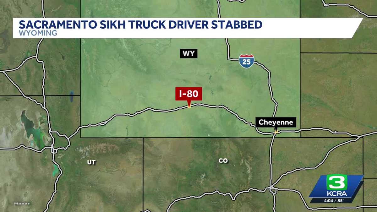Sacramento truck driver injured in Wyoming stabbing, local Sikh organization says
