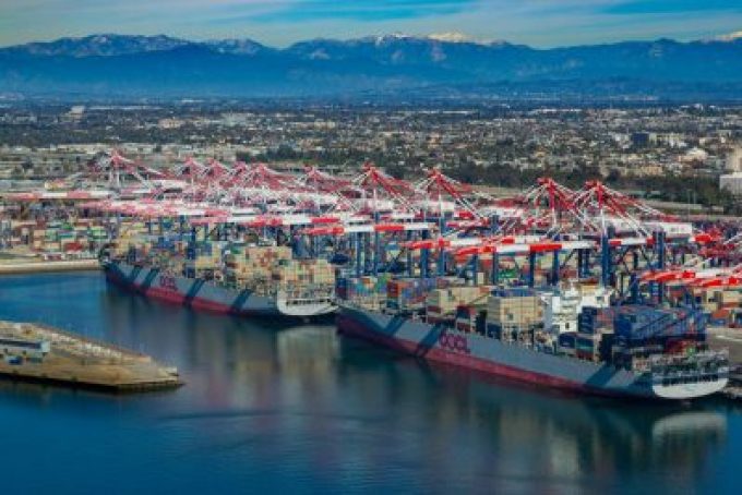 Long Beach and LA Ports