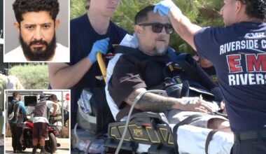 Riverside motorcyclist accused of driving into Amazon protesters