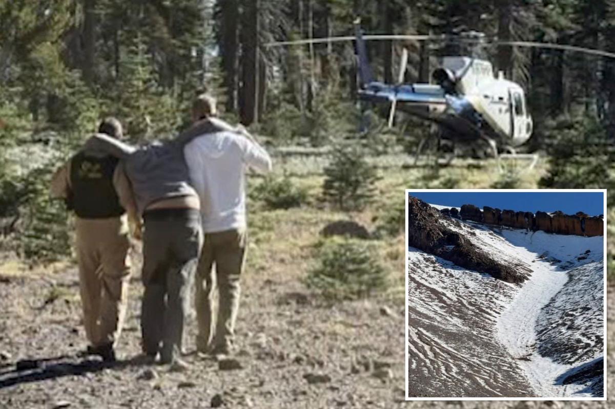 San Jose climber plummets 500ft down notorious Mount Shasta before crawling to remote cabin