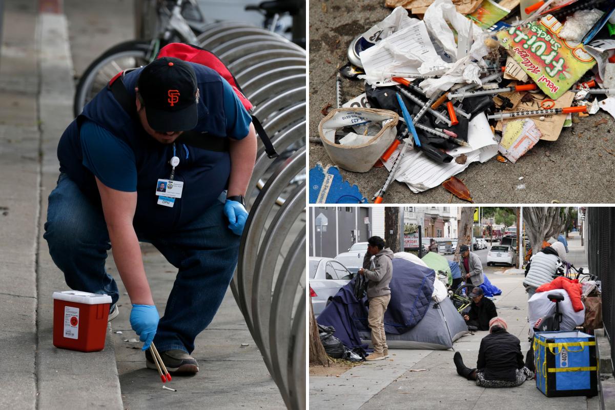 Historic Bay Area district sees droves of overdoses, 1K needles collected