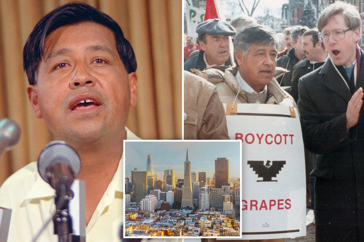 San Francisco unveils two new names for Cesar Chavez Street
