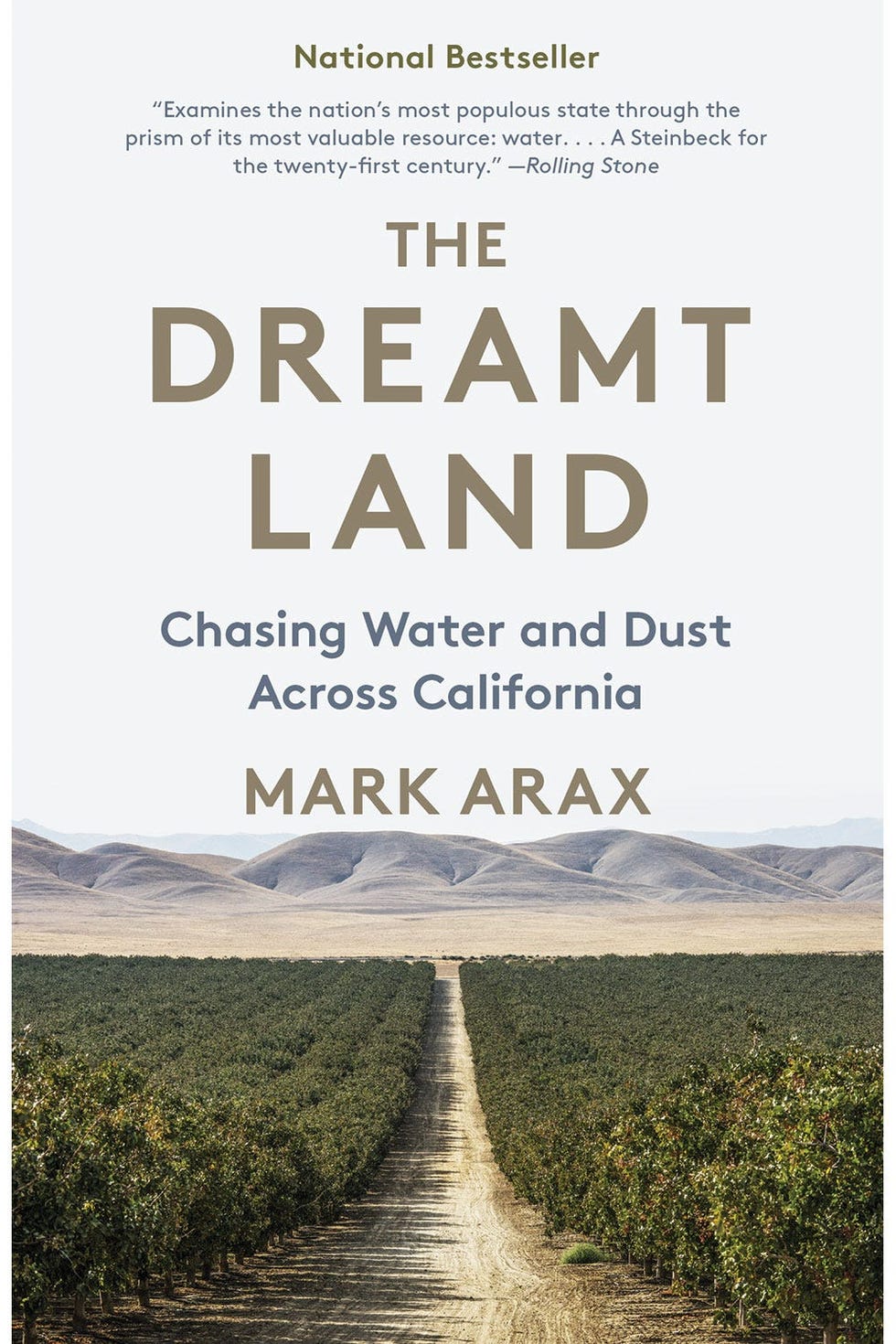 <b><i>THE DREAMT LAND: CHASING WATER AND DUST ACROSS CALIFORNIA</i>, BY MARK ARAX</b>