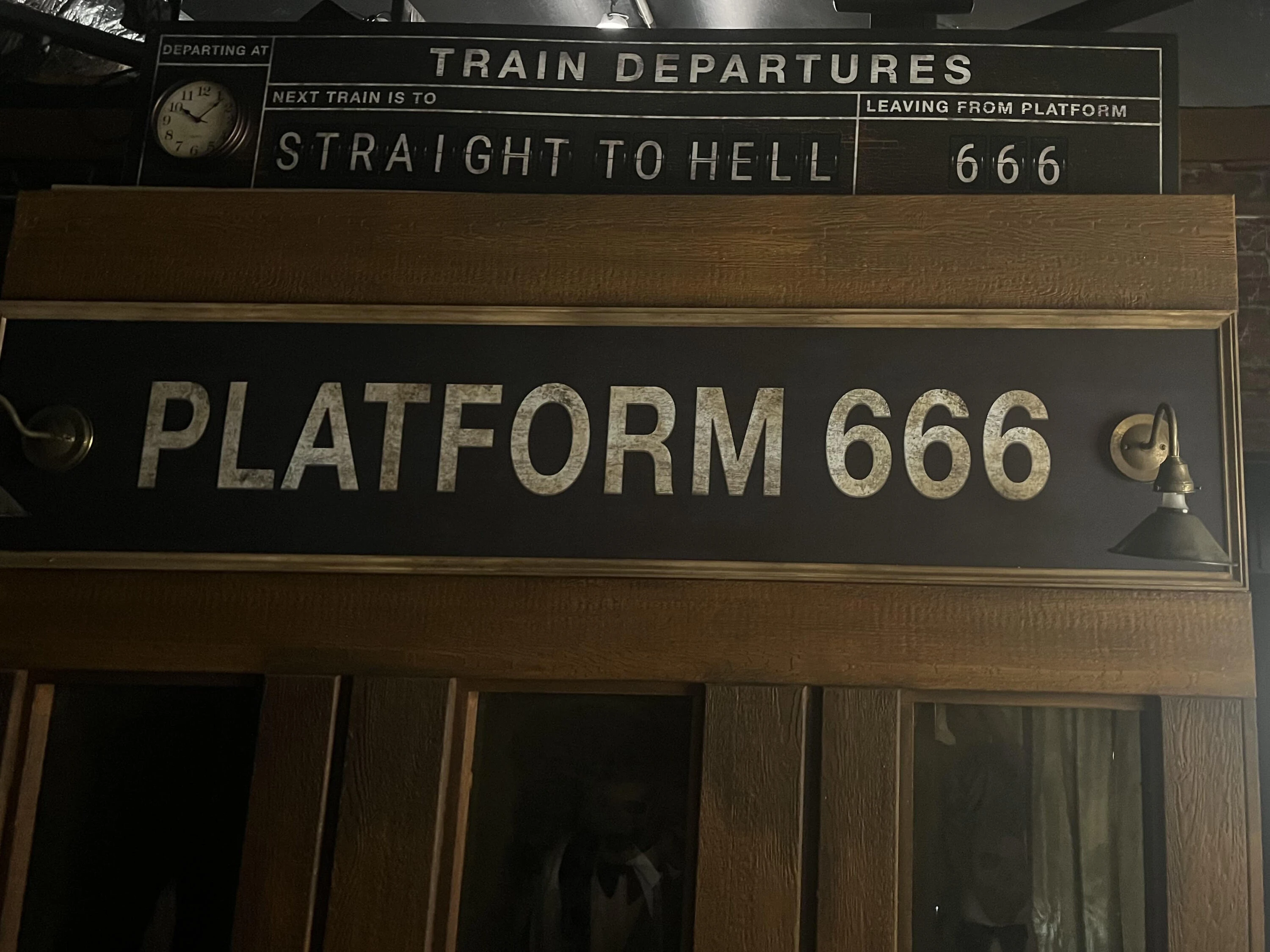 Platform 666 at “Ozzy Osbourne: Prince of Darkness”