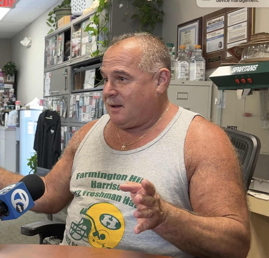 Farmington Hills resident Billy Slobin says he's racked up thousands of dollars in damages to his landscaping from deer