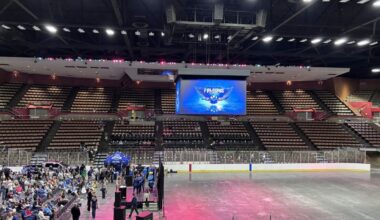 New $625,000 scoreboard unveiled at Selland Arena