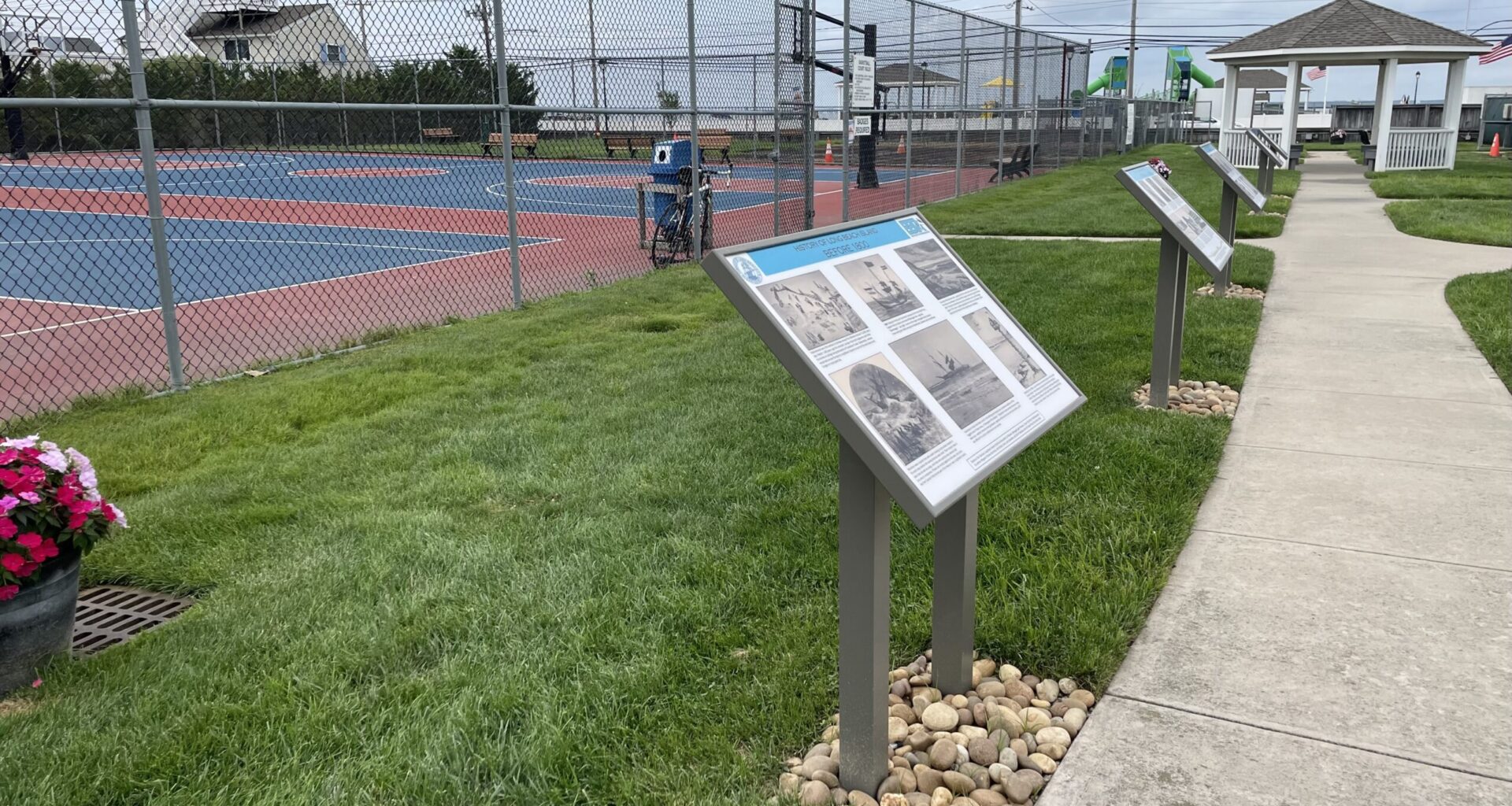 LBI History Panels Installed at Long Beach Township Complex
