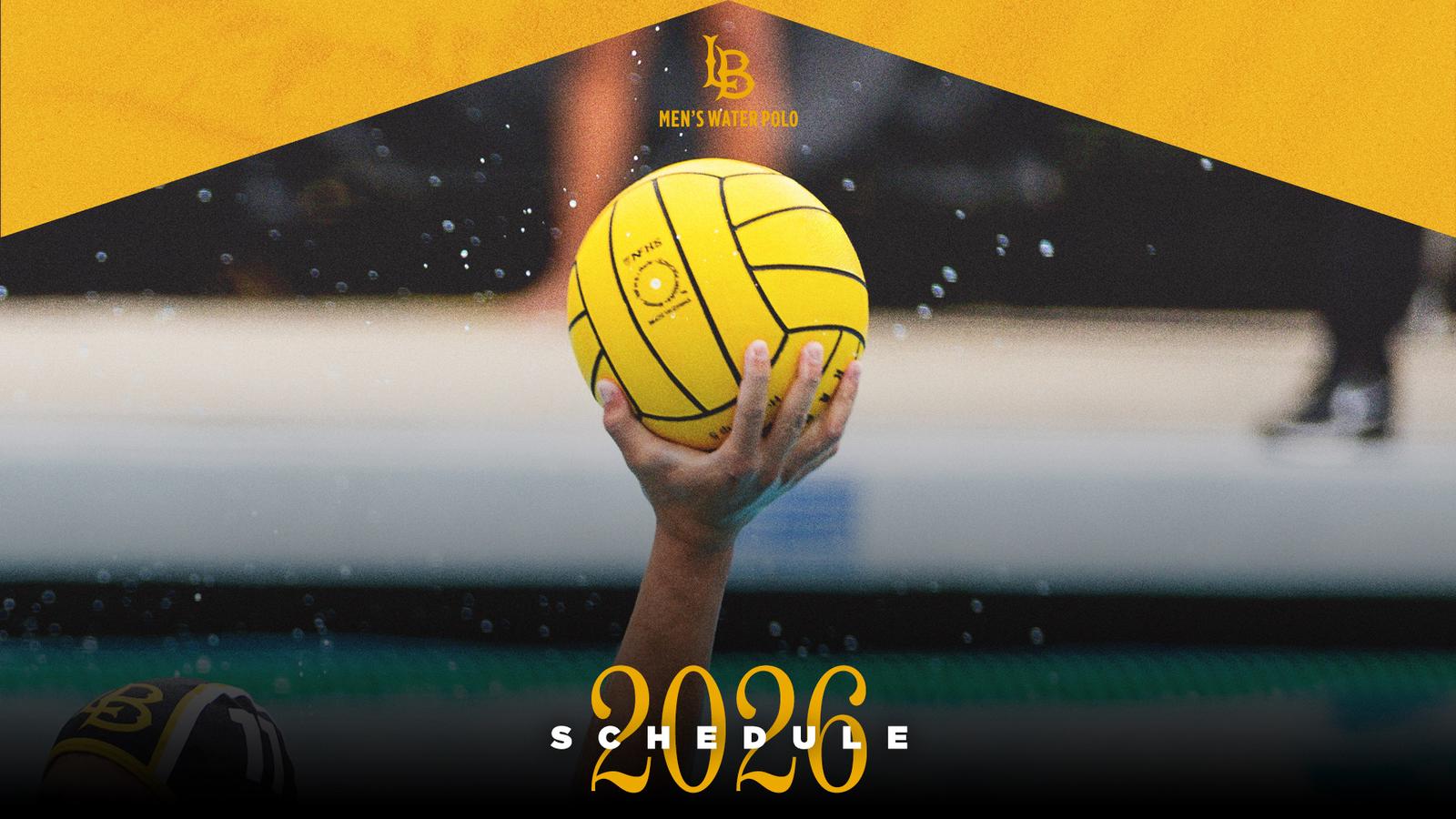 Men’s Water Polo Announces 2026 Schedule