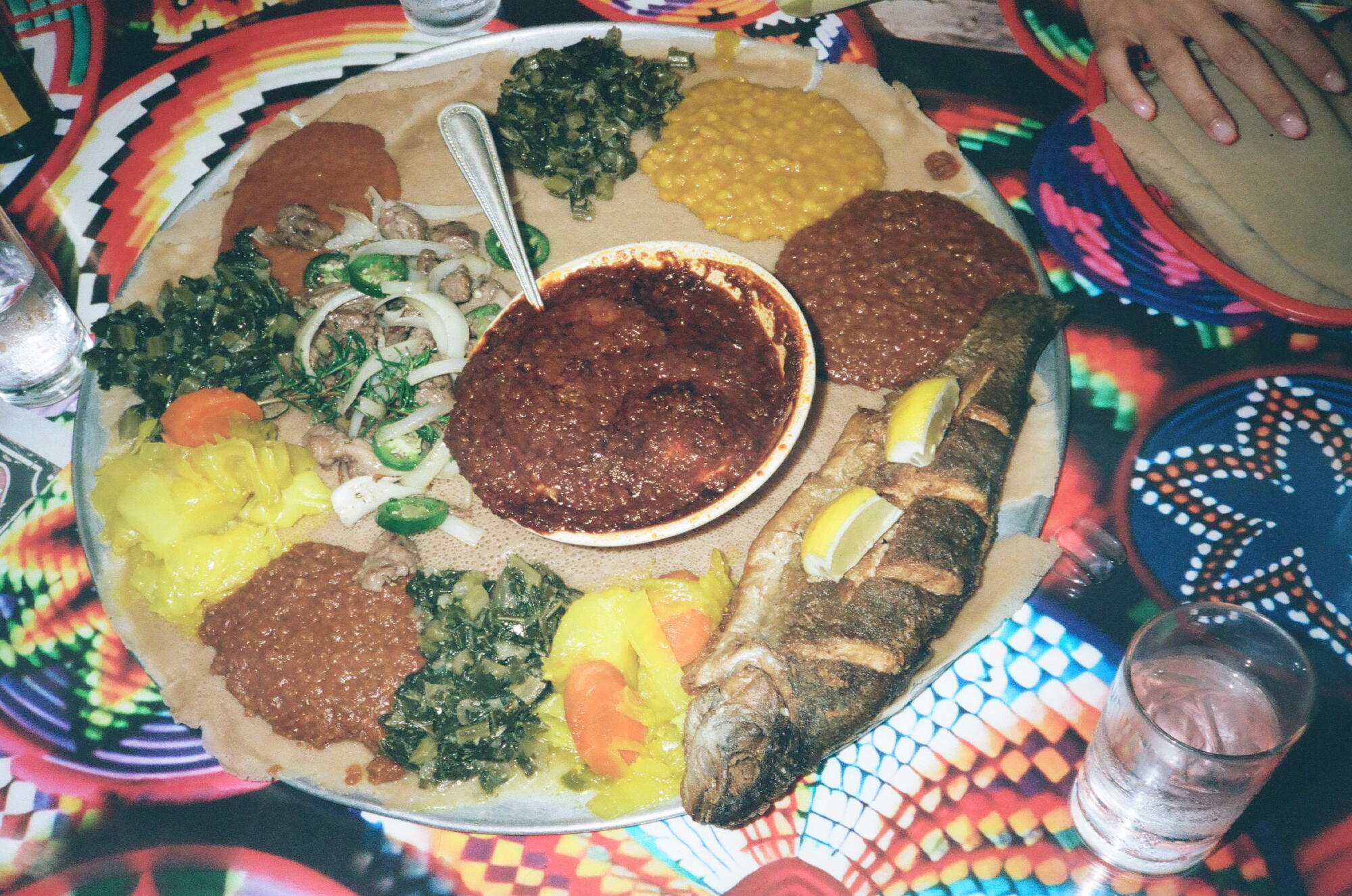 Spread at Merkato.