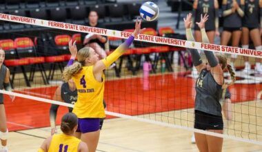 Minnesota State Falls in a Five Set Thriller vs No. 9 Fresno Pacific - Minnesota State University