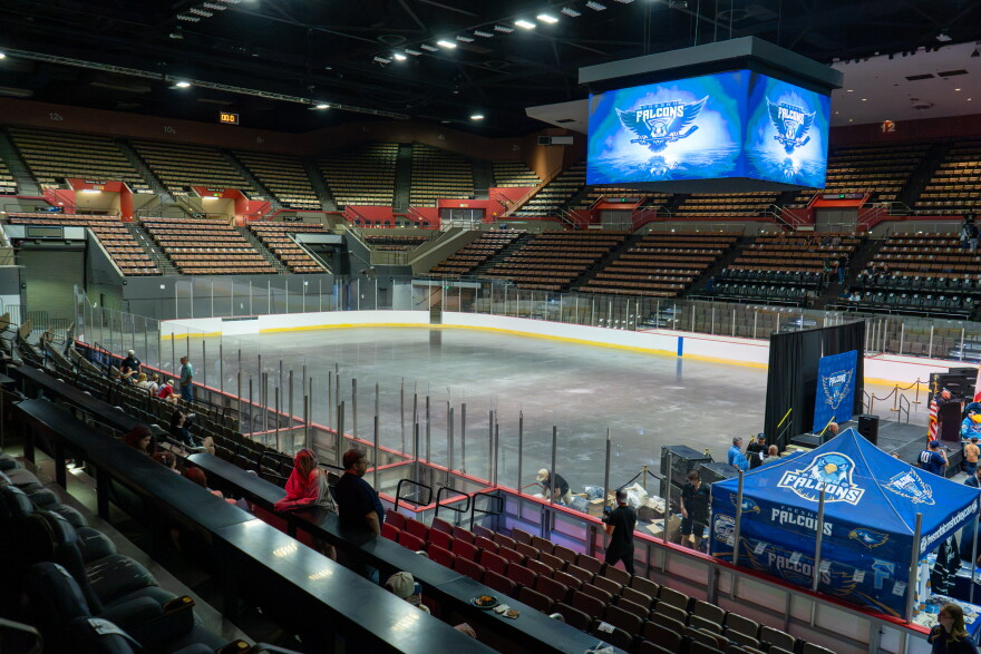 The Selland Arena was home to the Fresno Falcons when they made their debut in 1946. Now, 80 years later, the Falcons will return to home.