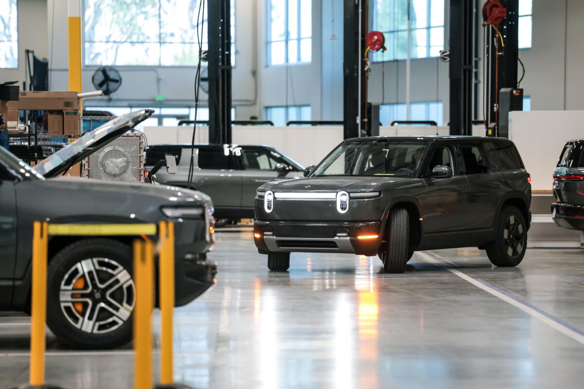 Gray vehicles in a facility