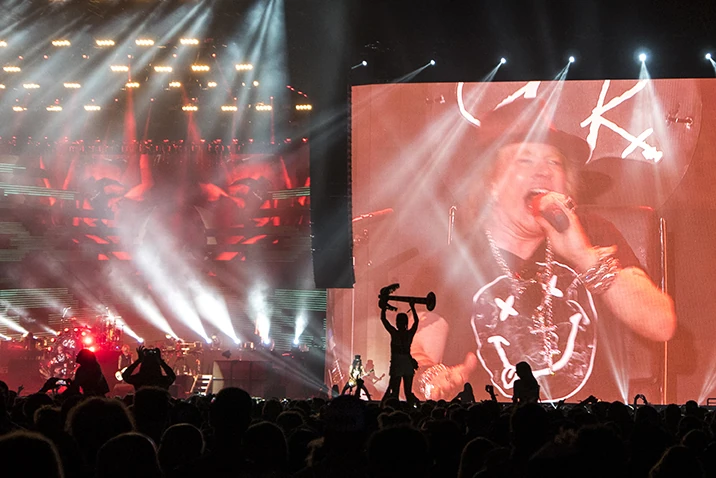 Guns N' Roses plays Coachella.