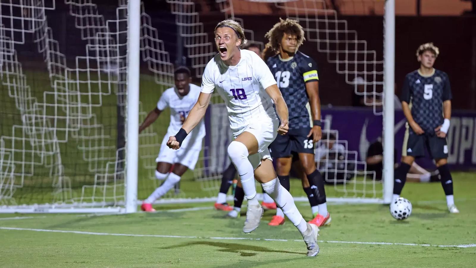 7-goal spree nets win, sets GCU record
