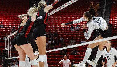 Utah Volleyball Falls to Long Beach in Five-Set Barn Burner