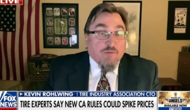 California scrutinized for new rules on replacement tires