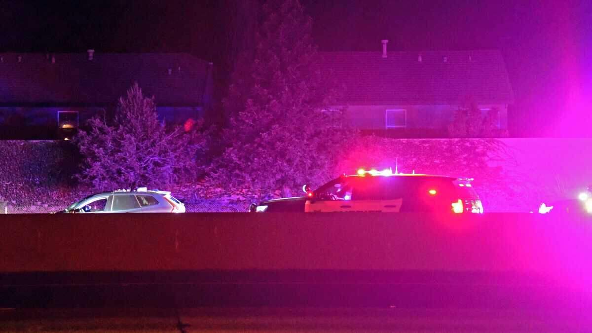Police pursuit ends in shooting on Highway 50 near Hazel Blvd