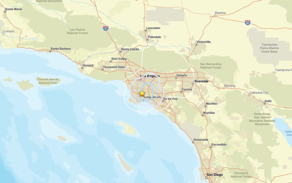 Update: Earthquake measuring 3.2 shakes area near Compton in Los Angeles County on Sept. 6 – Press Telegram