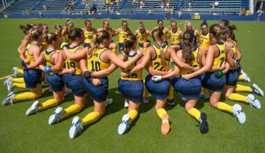 Maize and Blue Set for Home Matchup with California