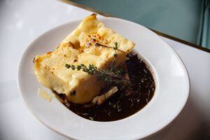Solera Kitchen's French onion soup