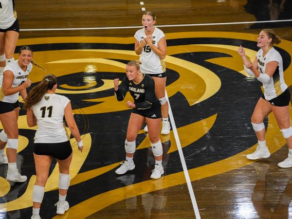 Oakland Volleyball to Host Golden Grizzly Invitational this Weekend