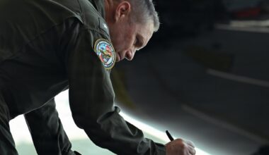 Coast Guard Air Station Sacramento commemorates delivery of the first HC-130j Super Hercules aircraft