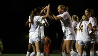 Desiderio, Goddard Net Braces in Win over Oakland