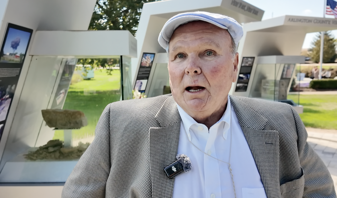 Former Oakland County Undersheriff Thomas Quisenberry visited the 9/11 Memorial in Pontiac for the first time in 2026.